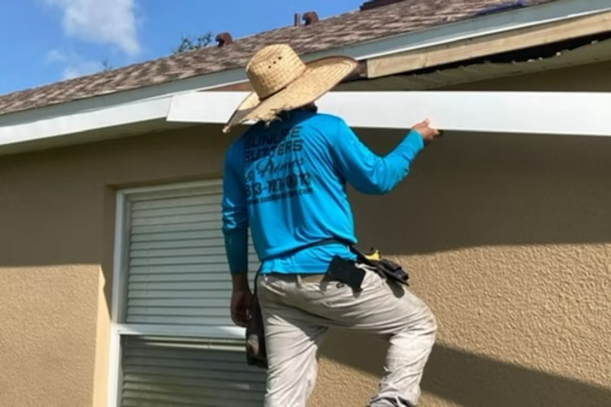 Aluminum Fascia Services in Florida